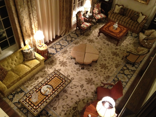 Custom Designed hand tufted rug