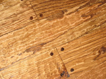 FloorPartners Handscraped wood floor